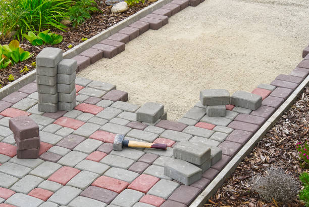 Residential Paver Driveway in Galesburg, IL